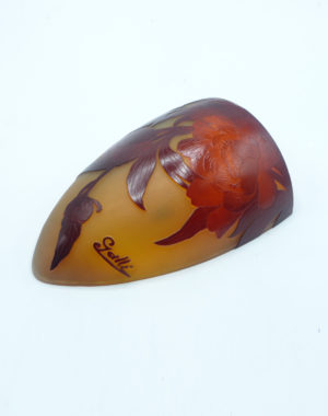 EMILE GALLE - CORNER WALL LIGHT, CIRCA 1900