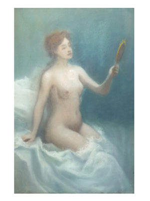 H. PASQUIER - "FACE AU MIROIR"