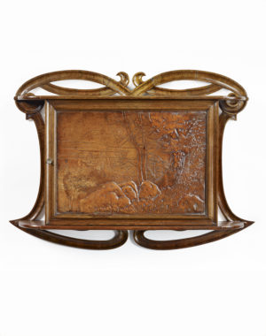 FRENCH - WALL SHELF, CIRCA 1900