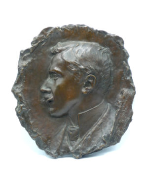 FELIX-MAURICE CHARPENTIER (1858-1924) - MEDALLION, 1906